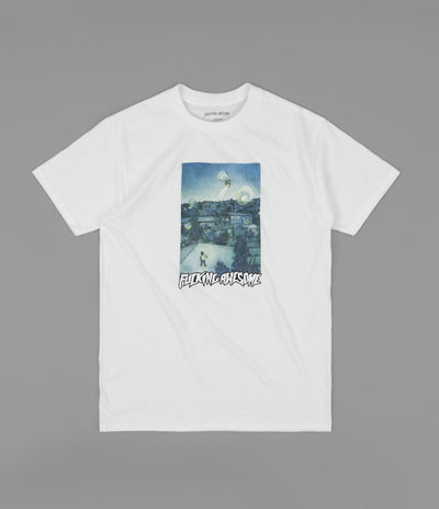 Fucking Awesome Helicopter T-Shirt - White