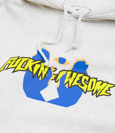 Fucking Awesome High Ground Hoodie - Heather Grey