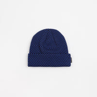 Fucking Awesome Hurt Your Eyes Beanie in Blue thumbnail