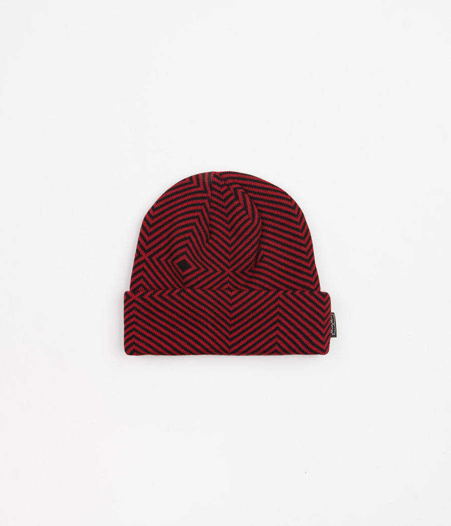 Fucking Awesome Hurt Your Eyes Beanie - Red