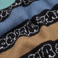 Fucking Awesome Inverted Wanto Brushed Crewneck Sweatshirt - Black / Multi thumbnail