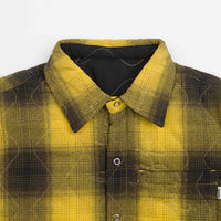 Fucking Awesome Lightweight Reversible Flannel Jacket - Yellow / Black thumbnail