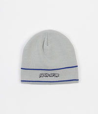 Fucking Awesome Little Stamp Stripe Beanie - Grey / Blue