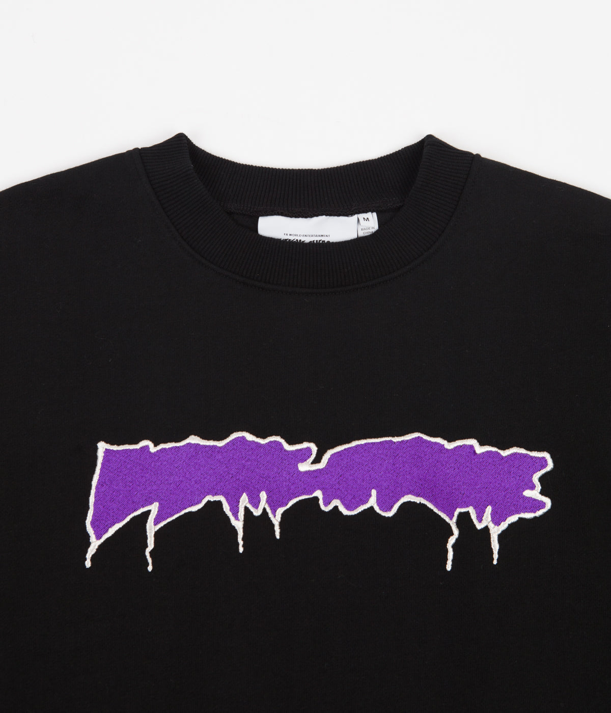 Fucking awesome outline logo crewneck