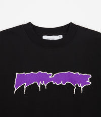 Fucking Awesome Outline Logo Crewneck Sweatshirt - Black | Flatspot