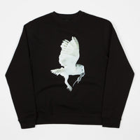 Fucking Awesome Owl Crewneck Sweatshirt - Black thumbnail
