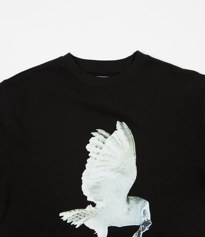 Fucking Awesome Owl Crewneck Sweatshirt - Black