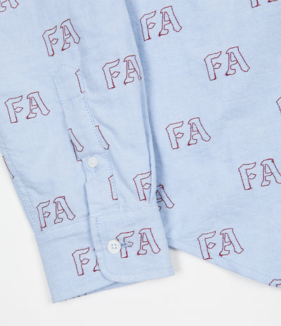 Fucking Awesome Oxford Button Down Shirt - Blue
