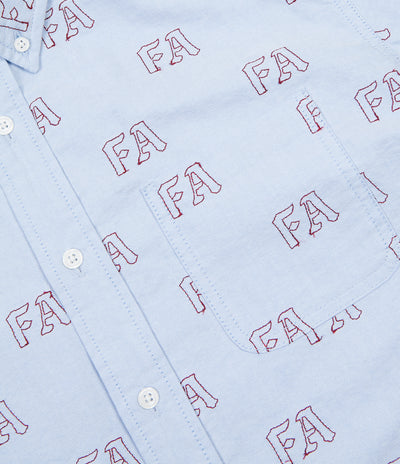 Fucking Awesome Oxford Button Down Shirt - Blue