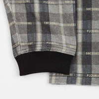 Fucking Awesome Printed Plaid Shirt - Black / Grey thumbnail