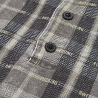 Fucking Awesome Printed Plaid Shirt - Black / Grey thumbnail
