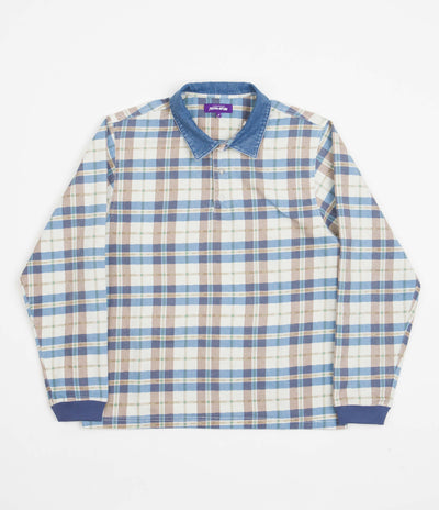 Fucking Awesome Printed Plaid Shirt - White / Blue