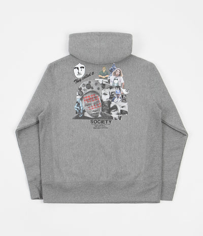 Fucking Awesome Society Hoodie - Heather Grey