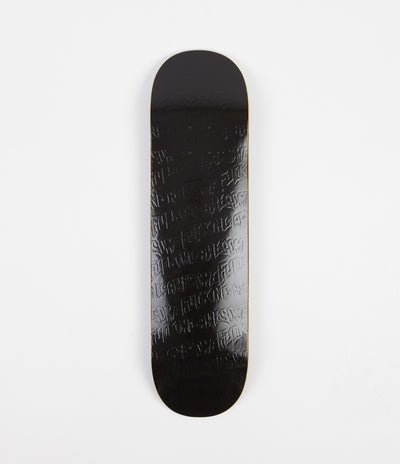 Fucking Awesome Stamp Embossed Deck - Black - 8.38"