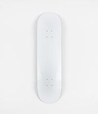 Fucking Awesome Stamp Embossed Deck - White - 8.5"