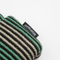 Fucking Awesome Stripe Beanie - Green / Khaki thumbnail