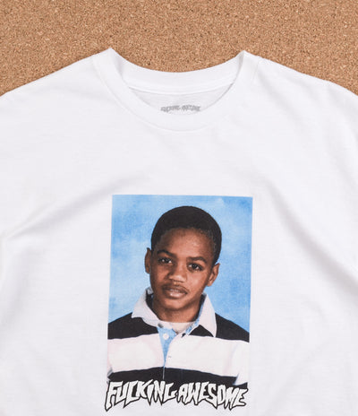 Fucking Awesome Tyshawn Class Photo T-Shirt - White