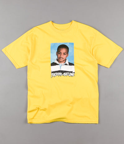 Fucking Awesome Tyshawn Class Photo T-Shirt - Yellow