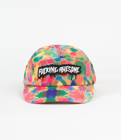 Fucking Awesome Velcro Volley Strapback Cap - All Over Print