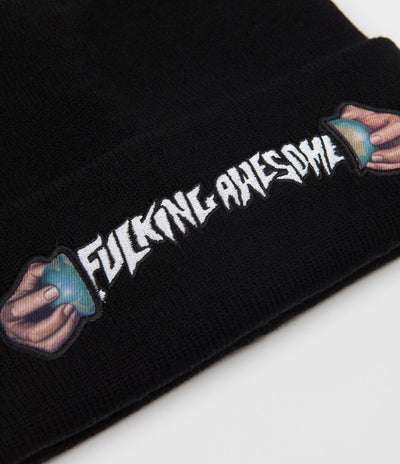 Fucking Awesome World Cup Cuff Beanie - Black