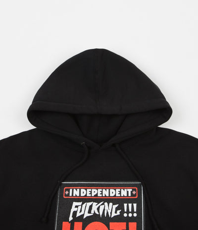 Fucking Awesome x Independent Fucking Hot Hoodie in Black