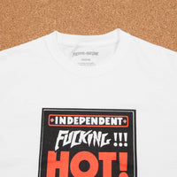 Fucking Awesome x Independent Fucking Hot T-Shirt - White thumbnail