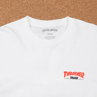 Fucking Awesome x Thrasher Trash Me Long Sleeve T-Shirt - White thumbnail