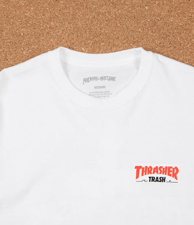 Fucking Awesome x Thrasher Trash Me T-Shirt - White