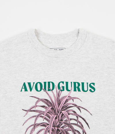 Garden Avoid Gurus Long Sleeve T-Shirt - Grey