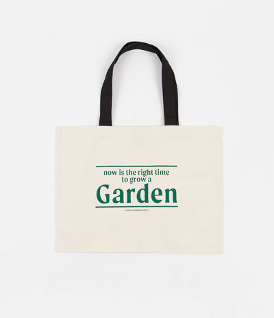 Garden Canvas Tote Bag - Natural