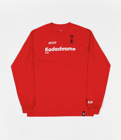 Girl x Kodak Kodachrome Long Sleeve T-Shirt - Red