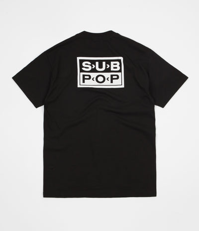 Girl x Sub Pop Logo T-Shirt - Black