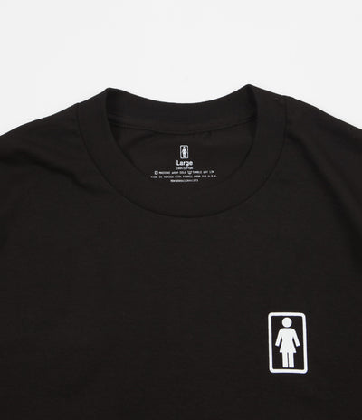 Girl x Sub Pop Logo T-Shirt - Black