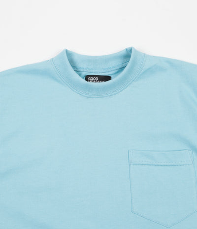 Good Measure M-4 'Lonely Hearts' Paul Pocket T-Shirt - Blue | Flatspot