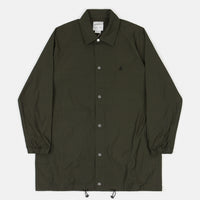 Gramicci Back Satin Coaches Jacket - Deep Olive thumbnail