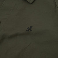 Gramicci Back Satin Coaches Jacket - Deep Olive thumbnail