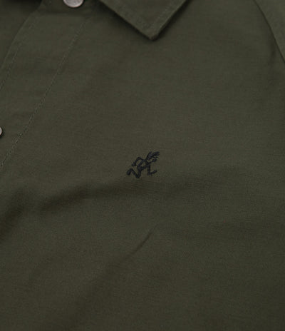 Gramicci Back Satin Coaches Jacket - Deep Olive