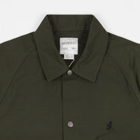 Gramicci Back Satin Coaches Jacket - Deep Olive thumbnail