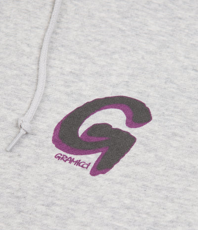 Gramicci Big G-Logo Hoodie - Ash Heather