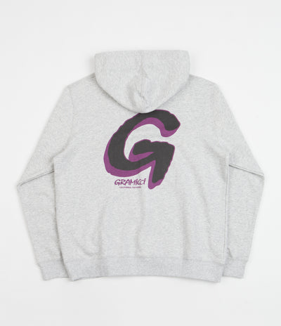 Gramicci Big G-Logo Hoodie - Ash Heather