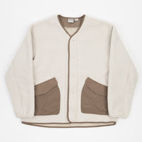 Gramicci Boa Fleece Cardigan - Natural thumbnail