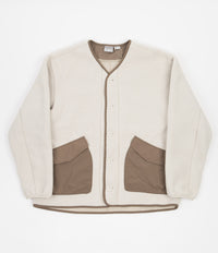 Gramicci Boa Fleece Cardigan - Natural