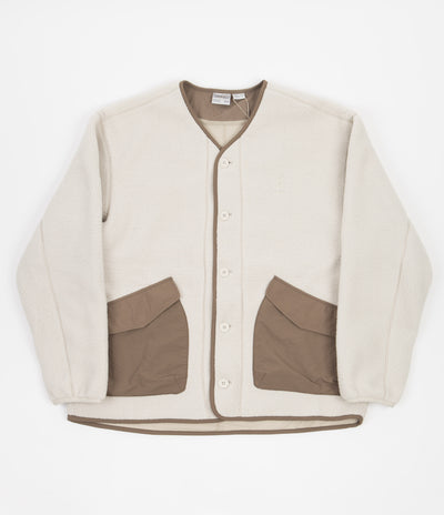 Gramicci Boa Fleece Cardigan - Natural