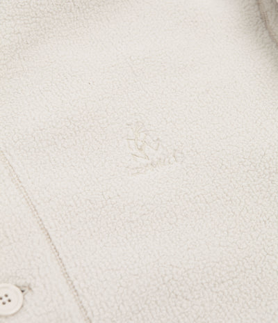 Gramicci Boa Fleece Cardigan - Natural