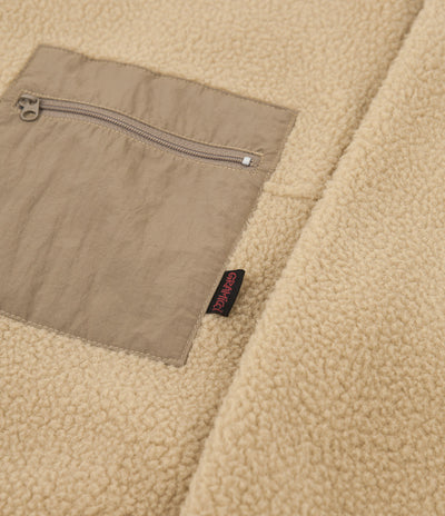 Gramicci Boa Fleece Pullover Shirt - Beige