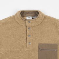 Gramicci Boa Fleece Pullover Shirt - Beige thumbnail