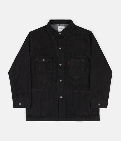 Gramicci Denim Cover All Jacket - Black One Wash