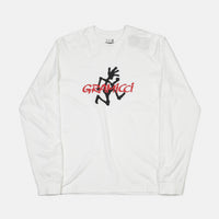 Gramicci Japan Logo Long Sleeve T-Shirt - White thumbnail