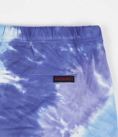 Gramicci Tie Dye G-Shorts in Blue Psychedelic