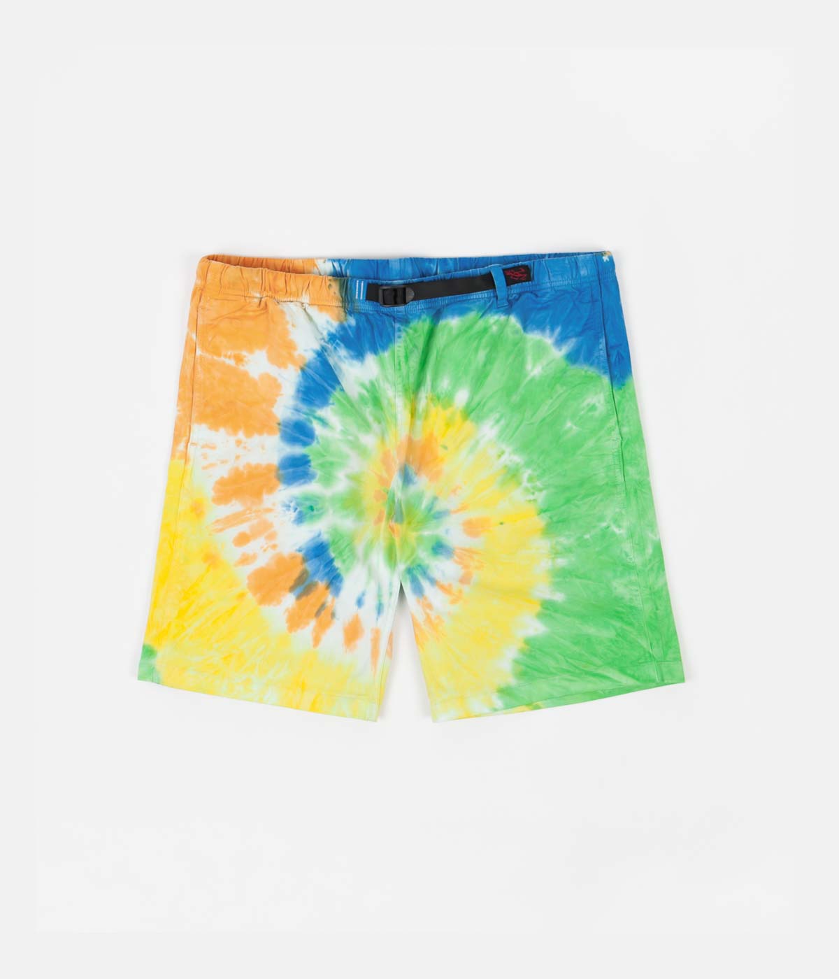 Gramicci Tie Dye G-Shorts in Orange Spiral